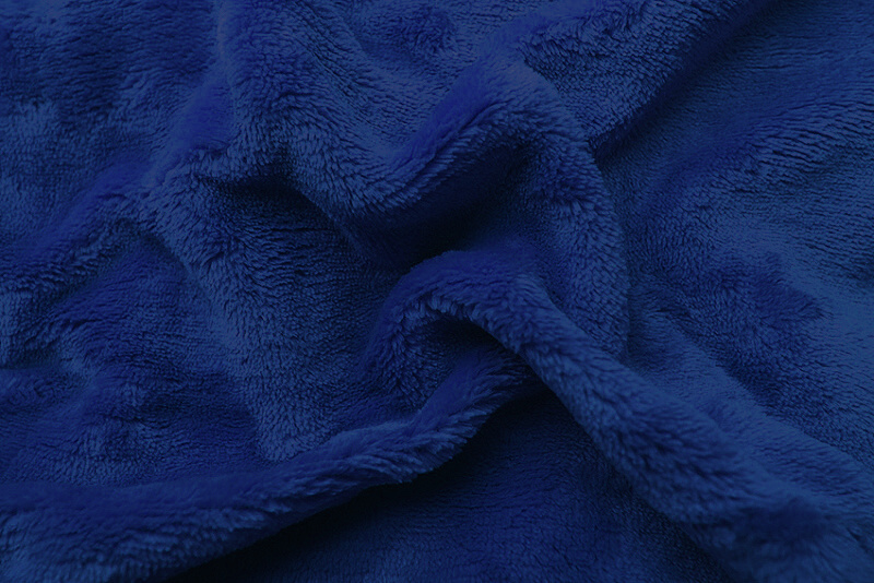 Prostěradlo mikroflanel tmavě modrá 180x200x20 cm