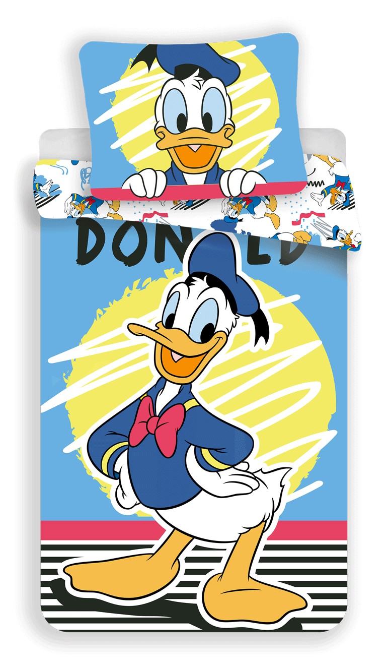 Jerry Fabrics Povlečení Donald Duck 03 140x200, 70x90 cm