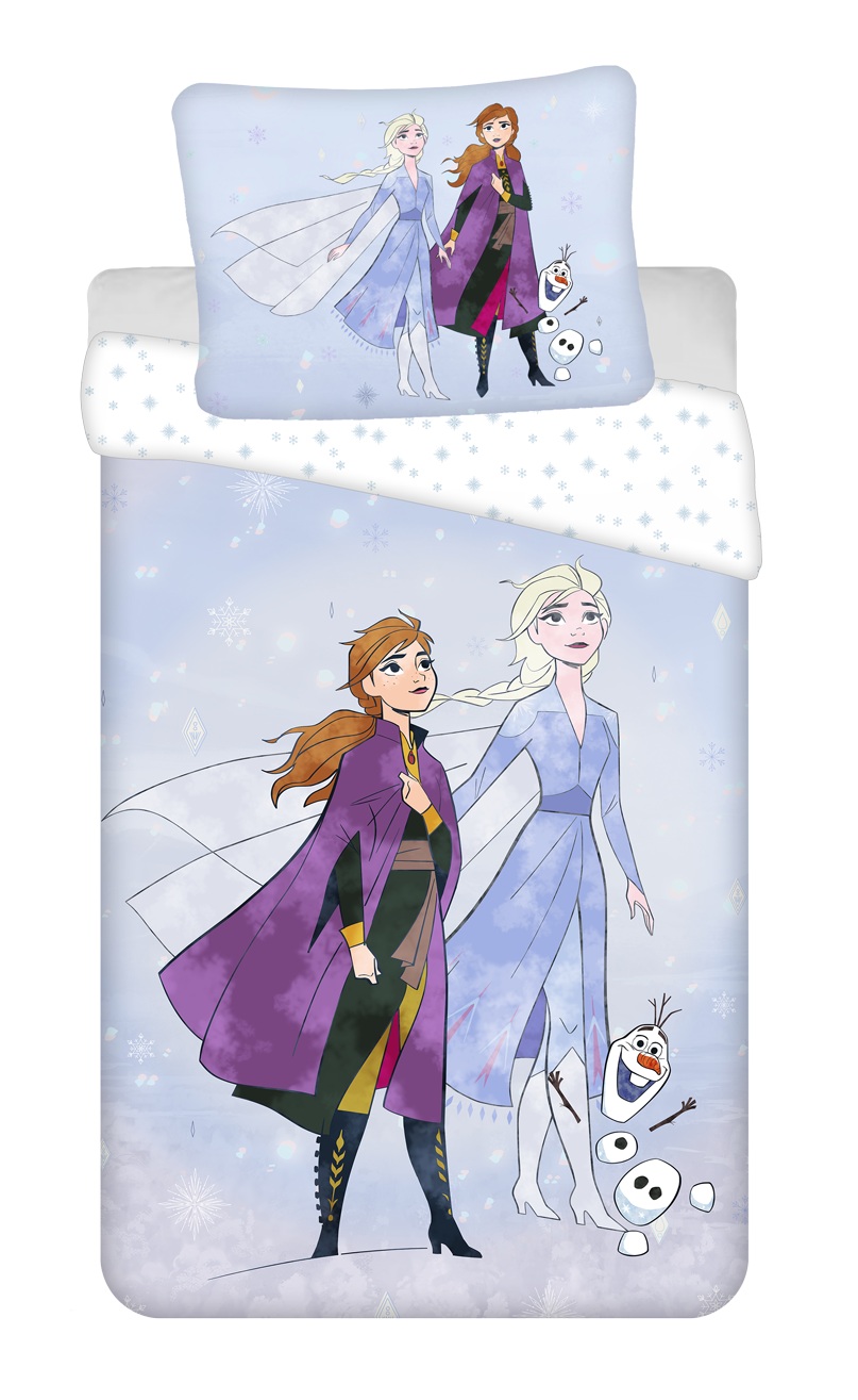 Jerry Fabrics Povlečení Frozen 2 "Adventure" 140x200, 70x90 cm