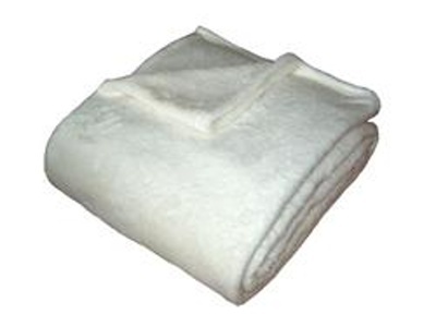 Super soft deka Dadka bílá 150x100 cm