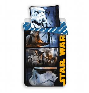 Povlečení bavlna Star Wars Stormtroopers 140x200, 70x90 cm