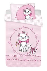 Disney povlečení do postýlky Marie cat Pink baby 100x135, 40x60 cm