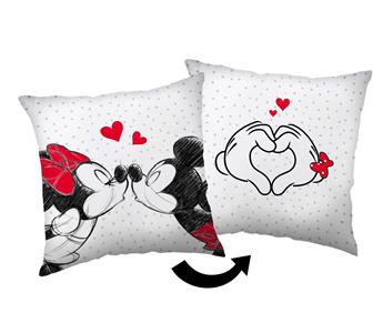 Polštářek Mickey and Minnie Love 05 40x40 cm